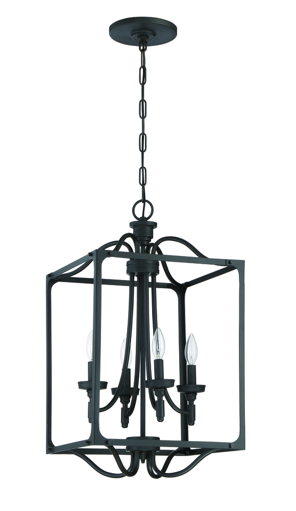 Sophia 4 Light Foyer in Aged Bronze Brushed