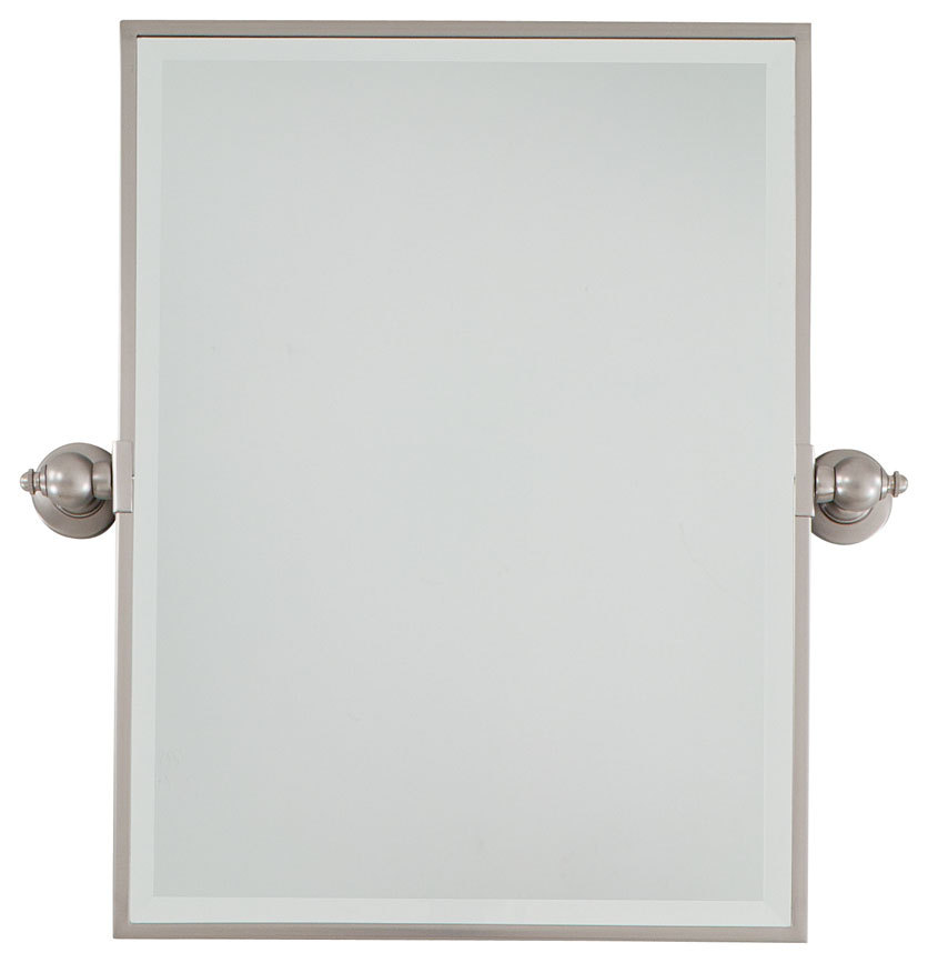 Pivoting Mirrors - Rectangle Mirror - Beveled