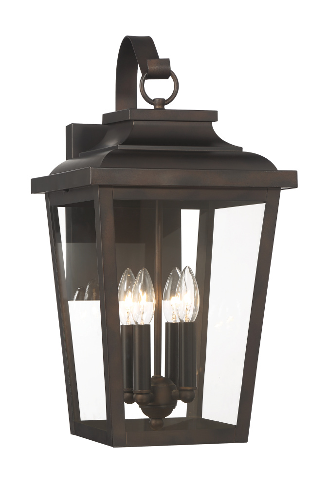 Irvington Manor - 4 Light Wall Mount