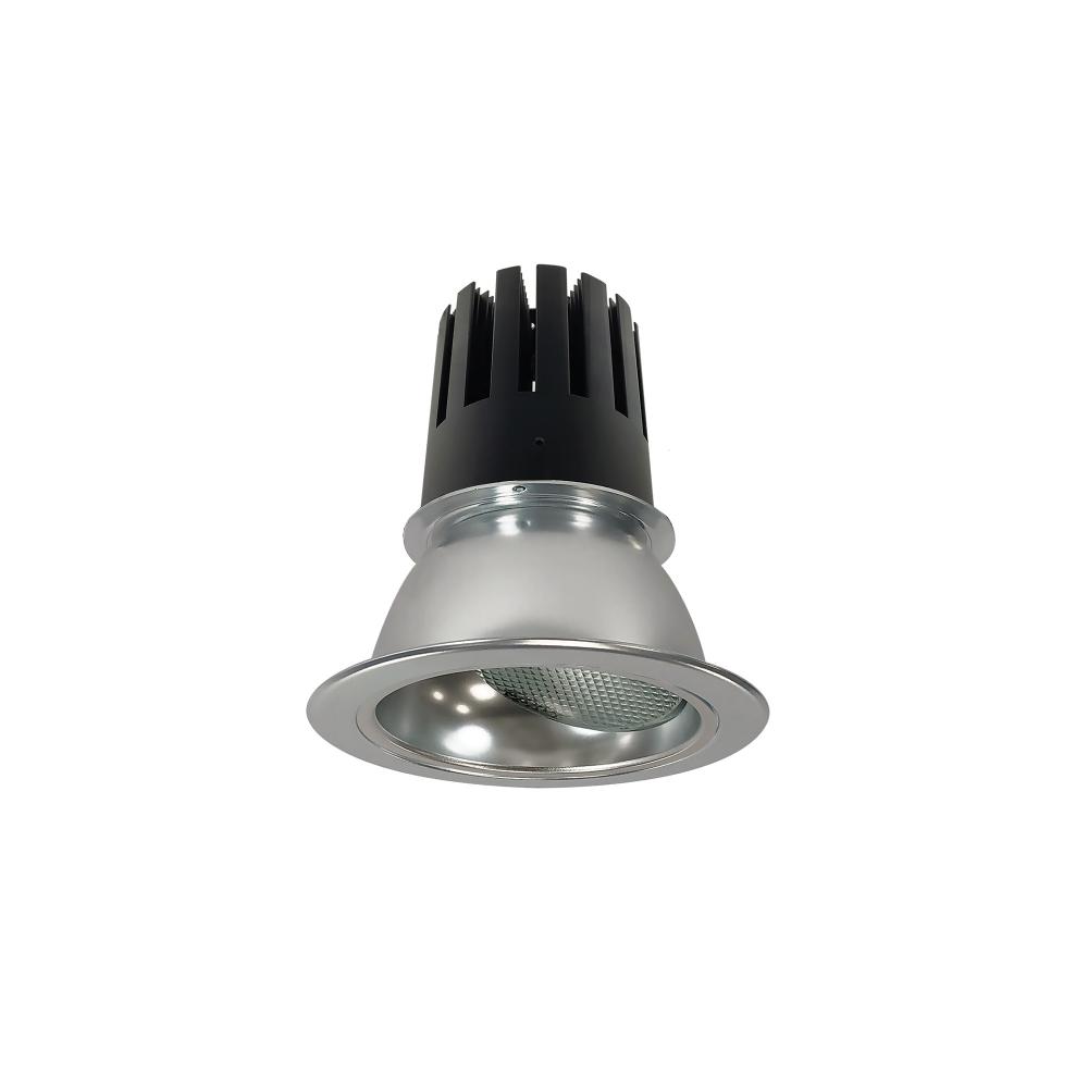 4" Sapphire III Round Wall Wash Reflector, 2500lm, 4000K, Narrow Flood Optic, Diffused Clear