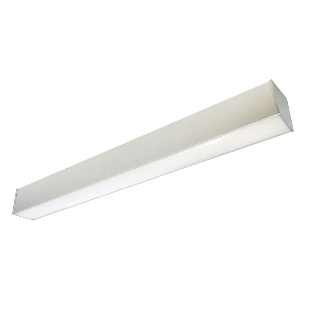 2' L-Line LED Direct Linear w/ Dedicated CCT, 2100lm / 3000K, Aluminum Finish