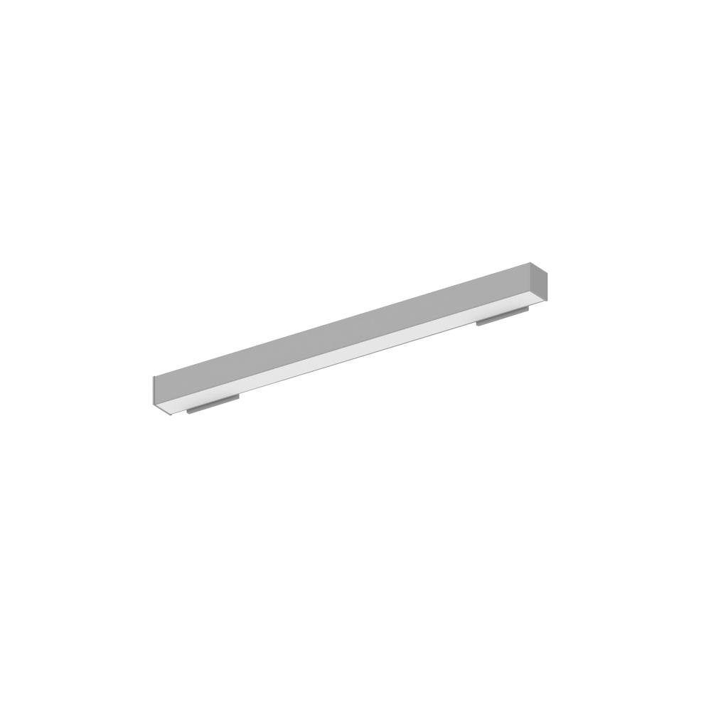 2' L-Line LED Wall Mount Linear, 2100lm / 3500K, 2"x4" Left Plate & 2"x4" Right