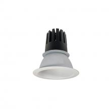 Nora NC3-41L440FMPW - 4" Sapphire III Round Open Reflector, 3500lm, 4000K, Flood Optic, Matte Powder White