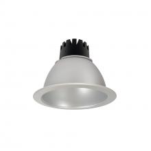 Nora NC3-61L140FHZ - 6" Sapphire III Round Open Reflector, 900lm, 4000K, Flood Optic, Haze Reflector/Haze Flange