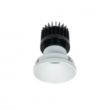 Nora NIO-4PRTLNDC27XMPW/HL - 4" Iolite PLUS Round Trimless Downlight, 1500lm/2000lm/2500lm (varies by housing), 2700K, Matte