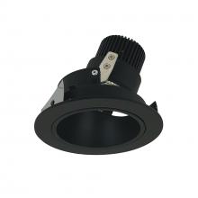 Nora NIO-4RD35XBB/10 - 4" Iolite LED Round Adjustable Deep Reflector, 1000lm / 14W, 3500K, Black Reflector / Black