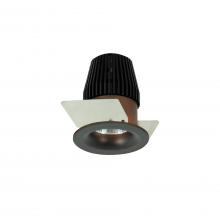 Nora NIOB-1RNB35XBZ - 1" Iolite LED BWF Round Bullnose, 600lm, 3500K, Bronze Reflector / Bronze Flange