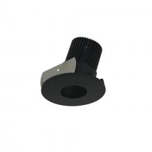 Nora NIOB-2RPHA50XBB/10 - 2" Iolite LED Round Adjustable Pinhole, 1000lm / 14W, 5000K, Black Pinhole / Black Flange