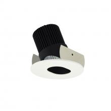 Nora NIOB-2RSL35XBMPW/10 - 2" Iolite LED Round Adjustable Slot Aperture, 1000lm / 14W, 3500K, Black Slot Aperture / Matte