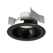 Nora NLCBC2-55135BB/10EM - 5" Cobalt Click Round Retrofit Reflector, 1000lm / 12W, 3500K, Black Reflector / Black Flange,