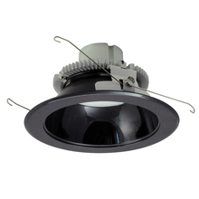 Nora NLCBC2-65140BB/10EM - 6" Cobalt Click Round Retrofit Reflector, 1000lm / 12W, 4000K, Black Reflector / Black Flange,