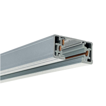 Nora NT-304SA - 8' Track, 1 Circuit, SILVER