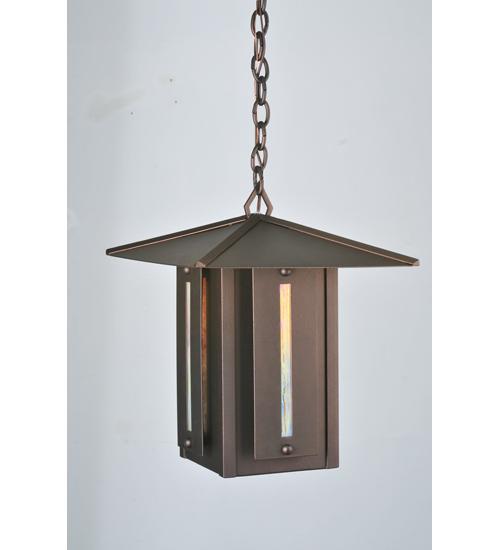 14" Square Moss Creek Horizon Lantern Pendant