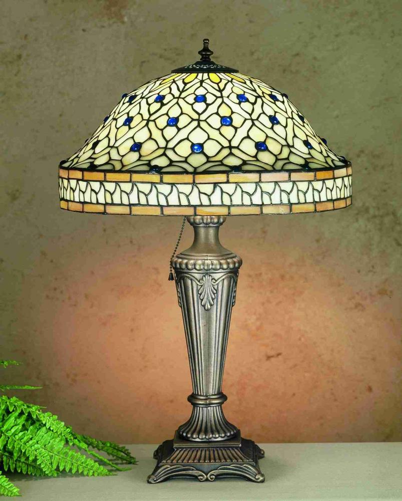 15" High Fluted Fleur Table Base