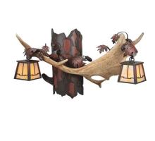 Meyda Blue 106612 - 23.5" Wide Antlers Fallow Deer 2 Light Wall Sconce