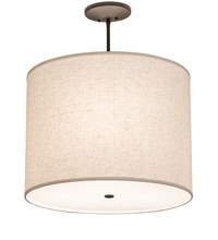 Meyda Blue 200496 - 24" Wide Cilindro Textrene Pendant