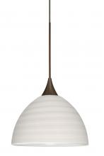 Besa Lighting 1XC-4679KR-BR - Besa Pendant Brella Bronze Chalk 1x50W Halogen