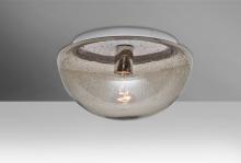 Besa Lighting 8490SMC - Costaluz, 8490 Series Ceiling, Smoke Bubble, Finish, 1x100W Medium Base