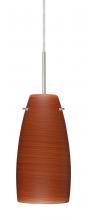 Besa Lighting J-1512CH-LED-SN - Besa Tao 10 LED Pendant For Multiport Canopy Cherry Satin Nickel 1x9W LED