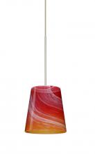 Besa Lighting 1XT-5131SL-SN - Besa Pendant Canto 5 Satin Nickel Solare 1x50W GY6.35