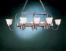 Hi-Lite MFG Co. H-2058-D-14-OPAL - 11-LIGHT POT RACK