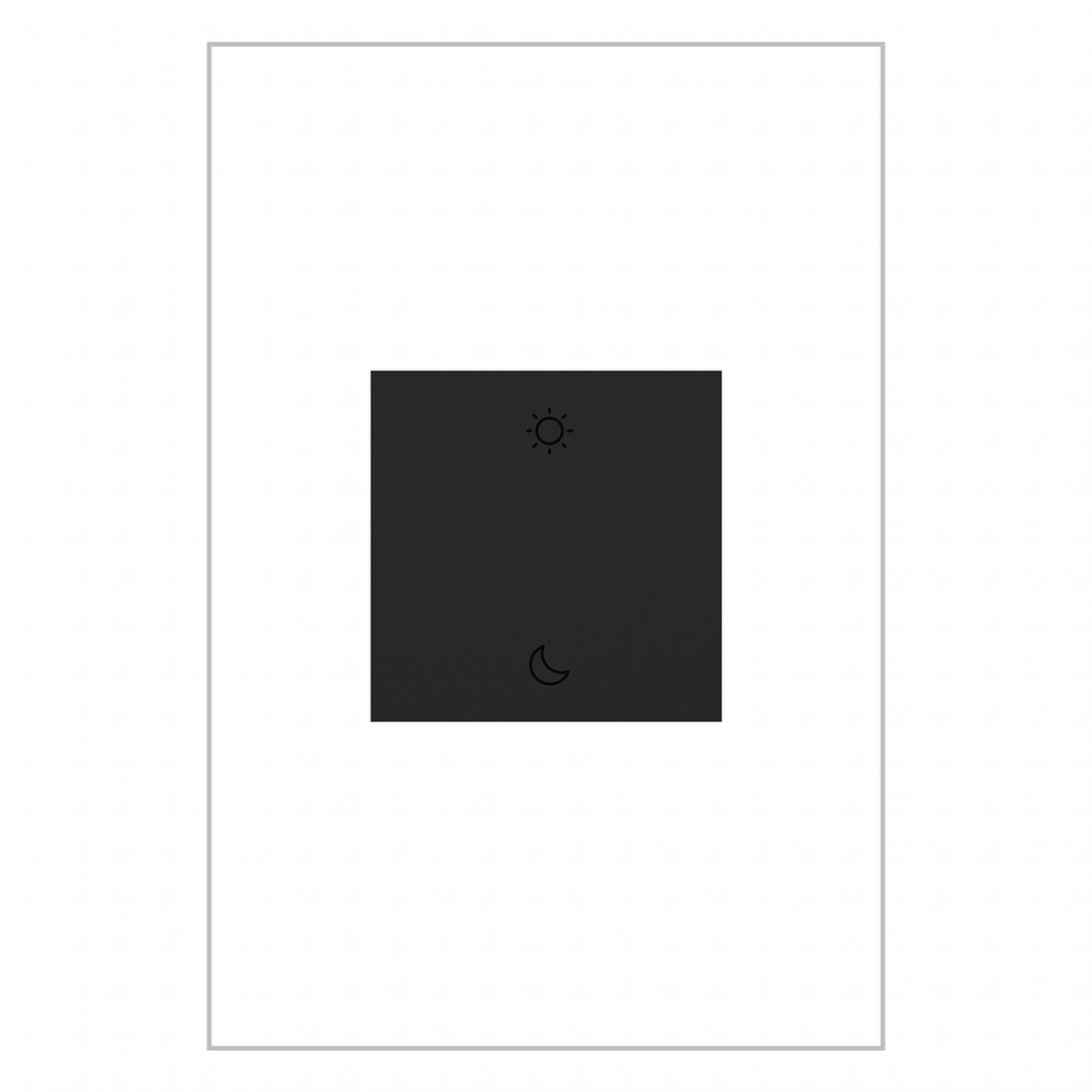 adorne Wake/Sleep Wireless Smart Switch with Netatmo, Graphite
