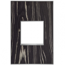 Legrand AWM1G2MA4 - adorne Macassar One-Gang Screwless Wall Plate