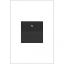 Legrand ASPD1532G277 - adorne 277V Paddle Switch, Graphite, with Microban