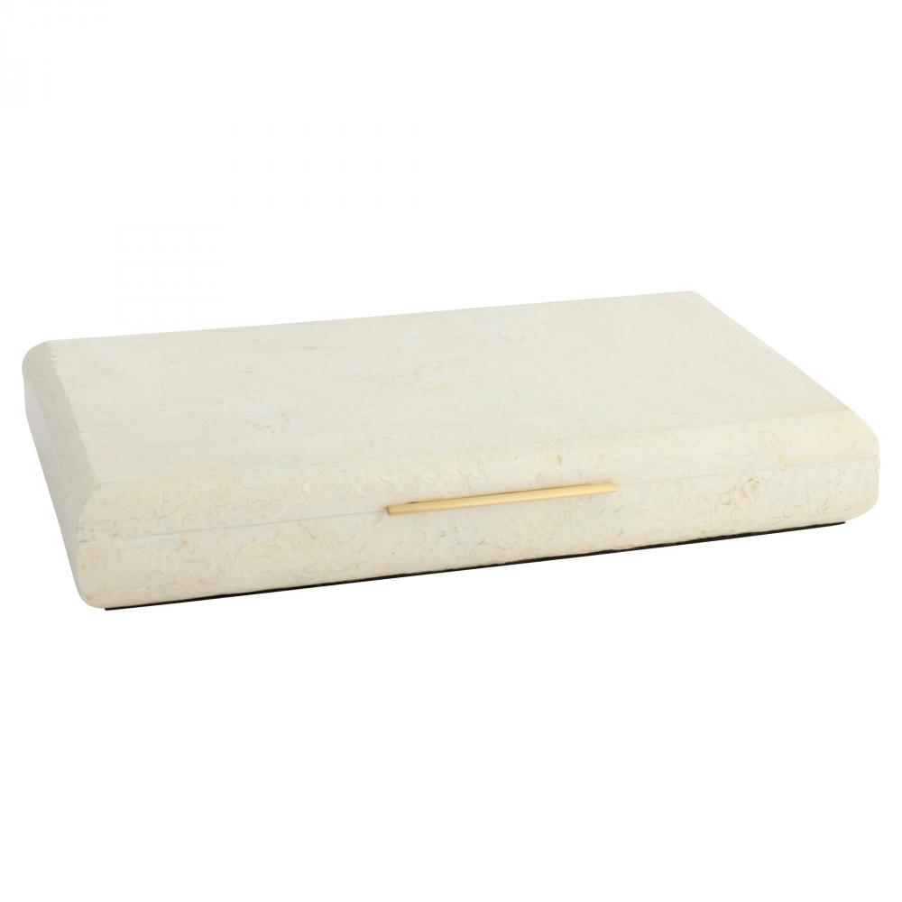 Celestial Box | Eggshell | Gold - Large