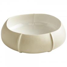 Cyan Designs 06885 - Cotton Bowl Gloss White - Large