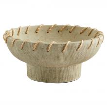 Cyan Designs 11587 - Eratos Bowl Designed by J Kent Martin Natural Clay