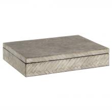 Cyan Designs 11685 - Triton Rectangle Box Designed by J Kent Martin Smoke - Large