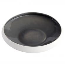 Cyan Designs 11879 - Tricolore Bowl Grey White - Large