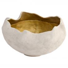 Cyan Designs 12157 - Selene Deep Bowl | White | Gold