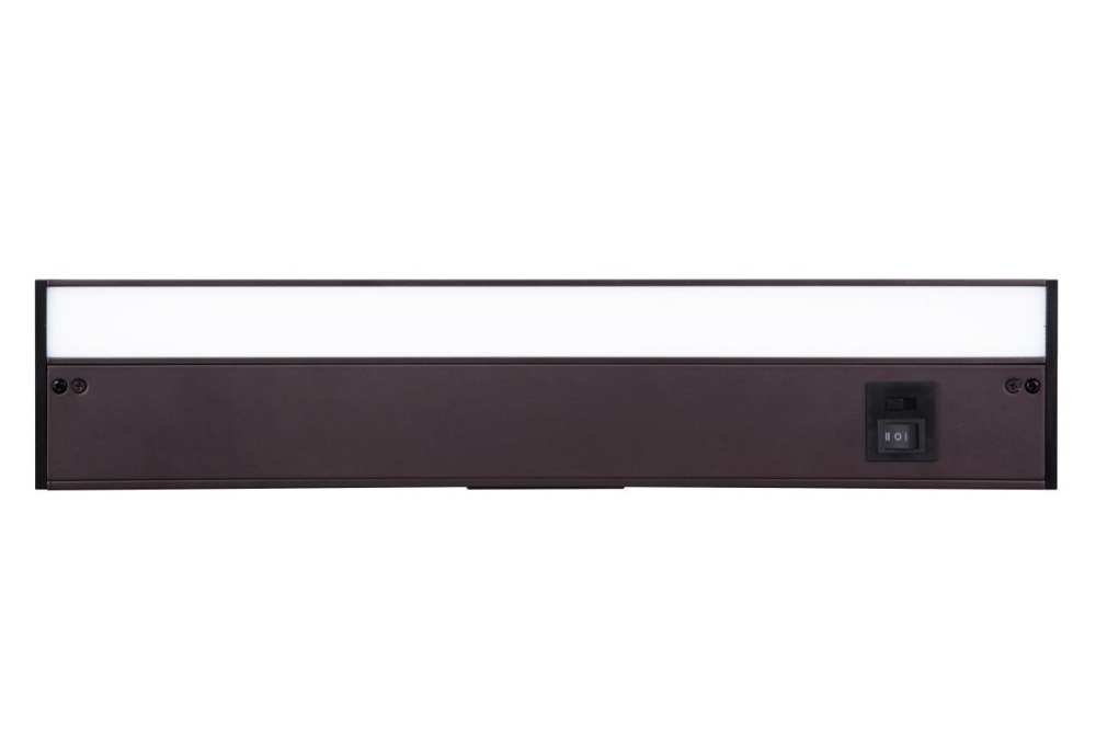 18" Under Cabinet LED Light Bar in Bronze (3-in-1 Adjustable Color Temperature)