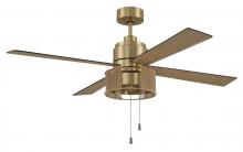Craftmade KNS52SB4 - 52" Ceiling Fan w/Blades & 2x6w LED Light Kit
