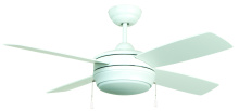 Craftmade LAV52MWW4LK-LED - 52" Ceiling Fan w/Blades & LED Light Kit