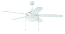 Craftmade PHA52W5 - 52" Ceiling Fan w/ 5 Blades, LED Light Kit