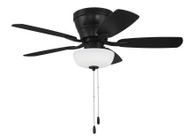Craftmade WHL42FB5C1 - 42" Hugger Ceiling Fan w/ 5 Blades, Light Kit