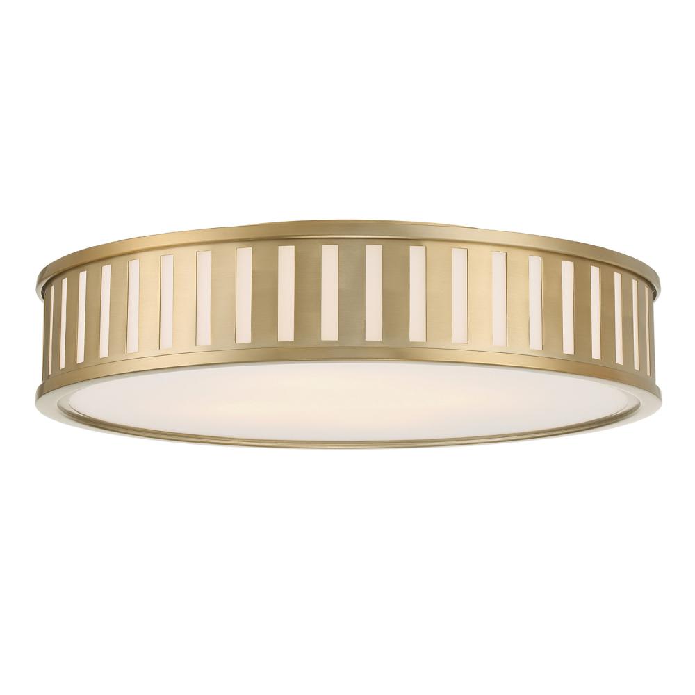 Kendal 22.5'' Vibrant Gold Flush Mount