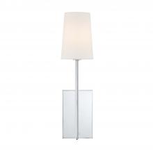 Crystorama LEN-251-CH - Lena 4.5'' Polished Chrome Sconce