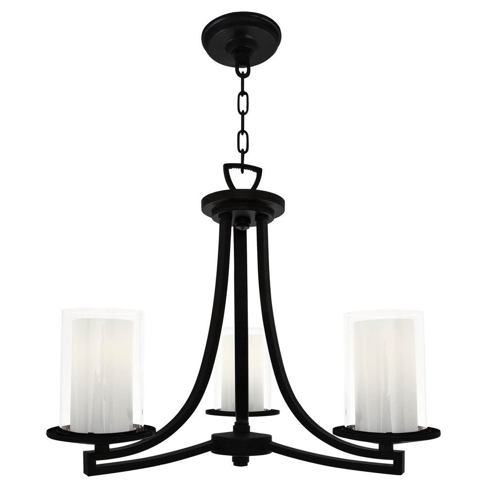 ESSEX 3 LIGHT SEMI FLUSH MOUNT