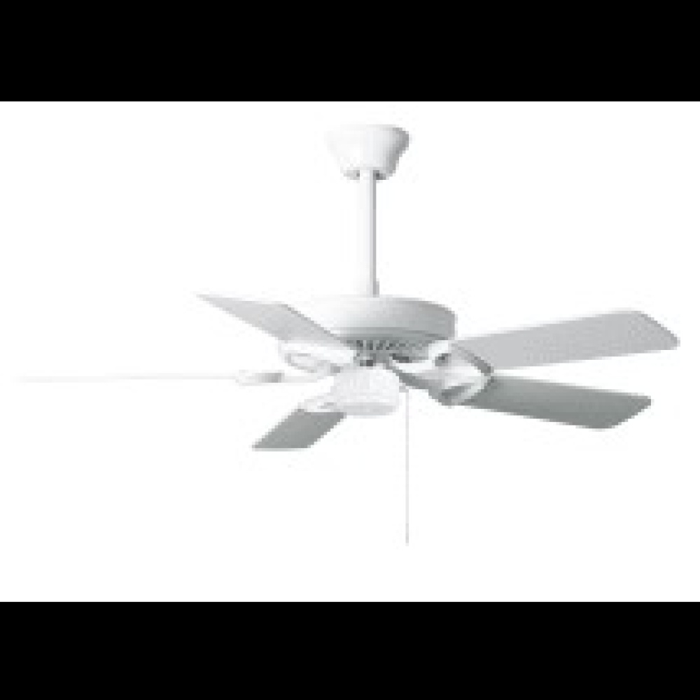 America - Ceiling Fan - Made in Taiwan - White Body - 42" Blades