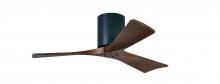 Matthews Fan Company IR3H-BK-WA-42 - Irene - 3H - Matte Black - Walnut Tone Blades - 42" Blades