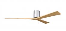 Matthews Fan Company IR3H-CR-LM-72 - Irene - 3H - Polished Chrome - Light Maple Blades - 72" Blades