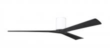 Matthews Fan Company IR3H-WH-BK-72 - Irene - 3H - White - Black Blades - 72" Blades