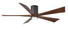 Matthews Fan Company IR5HLK-TB-WA-60 - Irene - 5HLK - Textured Bronze - Walnut Tone Blades - 60" Blades