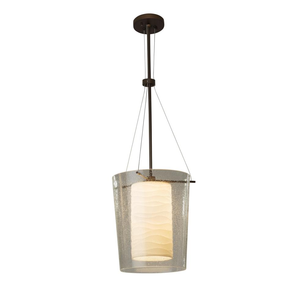 Amani 1-Light LED Center Drum Pendant