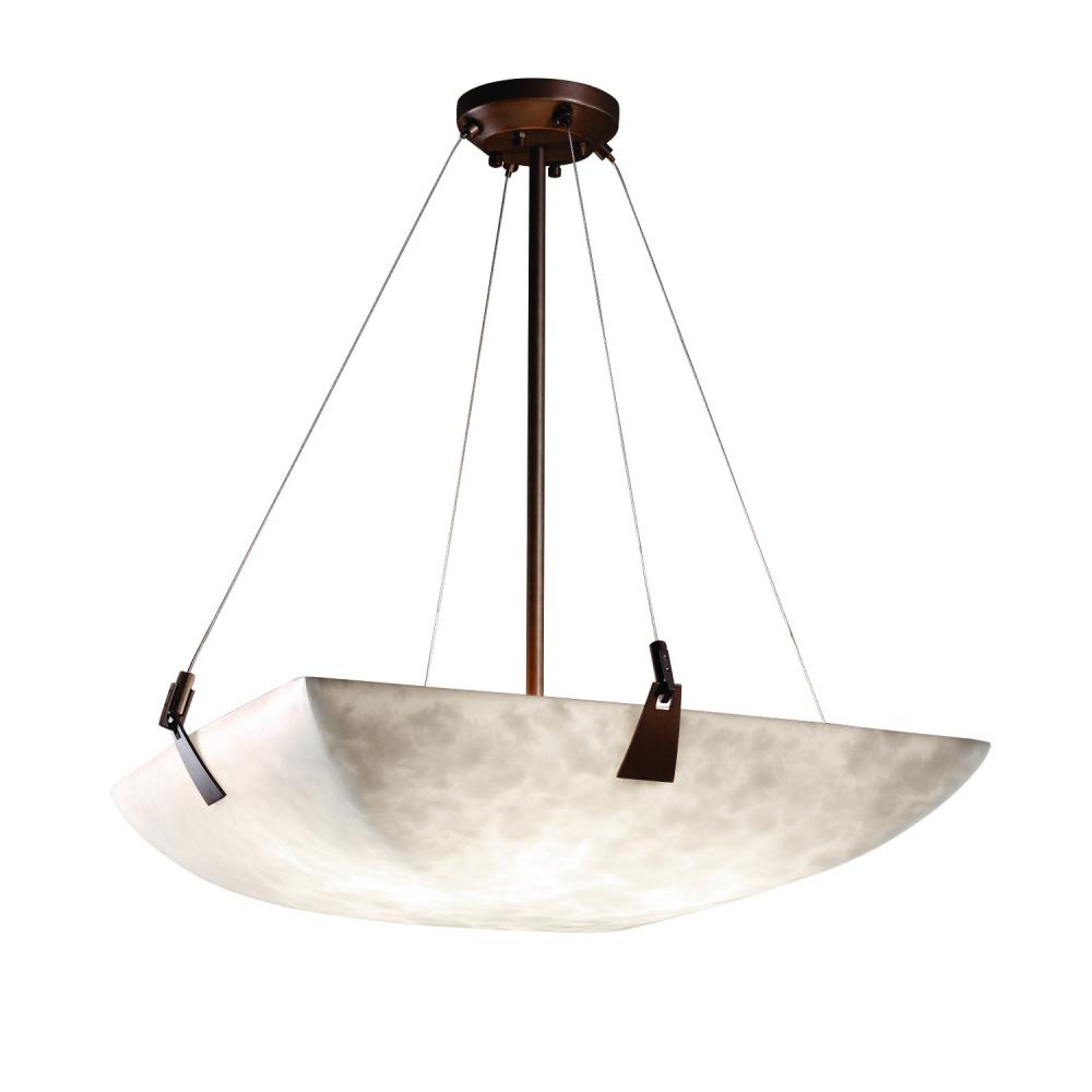 24" Pendant Bowl w/ Tapered Clips