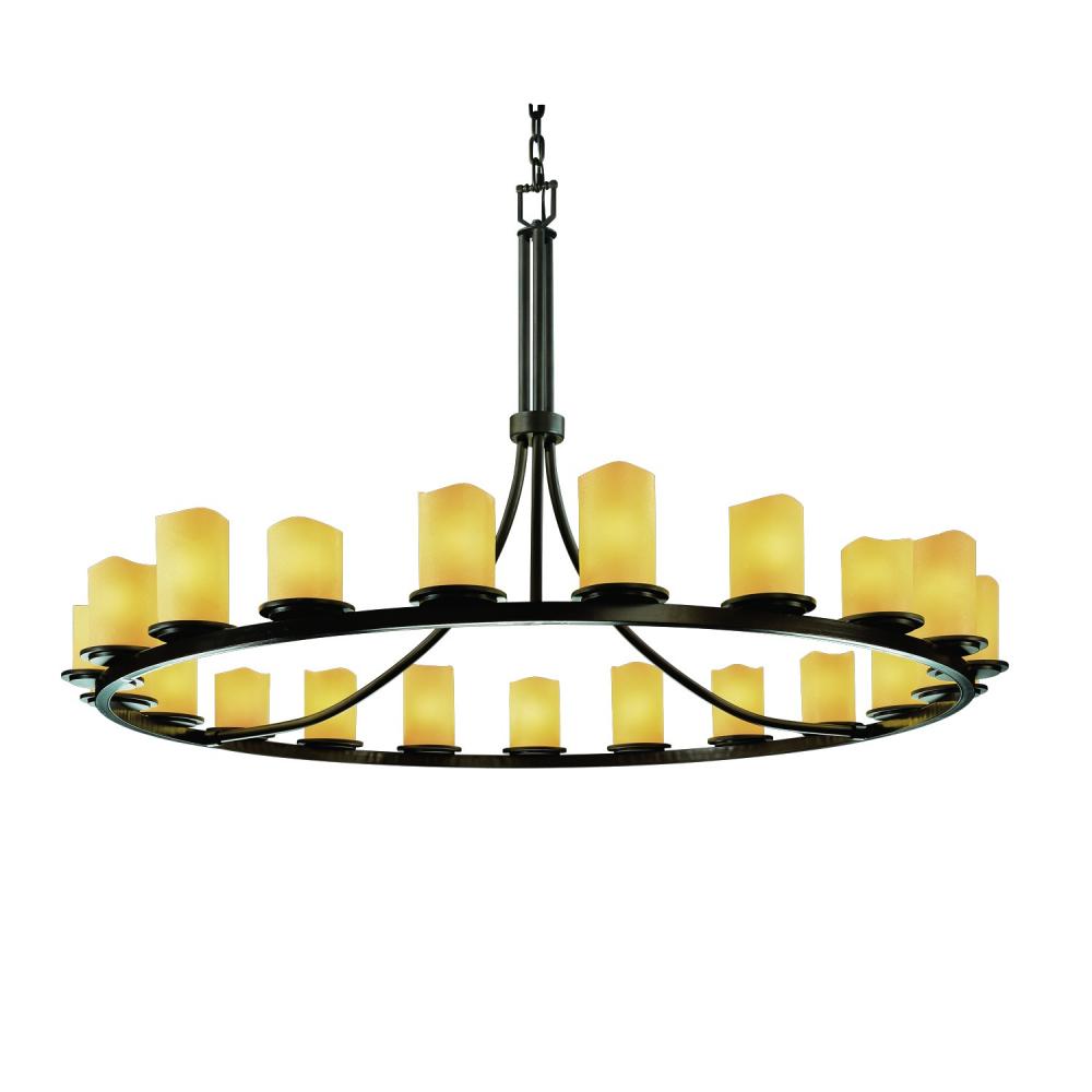 Dakota 21-Light 1-Tier Ring Chandelier